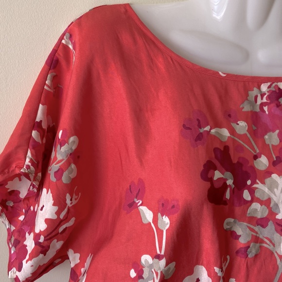 Express Floral pocket elastic waists mini dress S floral - Picture 4 of 5